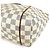 Borsa Tote Totally PM Damier Azur di Louis Vuitton Bianco Giallo - vista 6