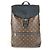 Louis Vuitton Monogram Macassar Parc Rucksack Braun Schwarz