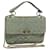 Sac à rabat Rockstud Spike en daim matelassé Valentino Garavani moyen Bleu  - vue 1
