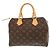 Borsa a mano Louis Vuitton Speedy 25 Monogram Marrone - vista 2