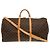 Borsa Boston Keepall Bandoulière 60 Louis Vuitton Marrone