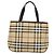 Borsa Burberry Nova Check in tela Nova Check Beige - vista 2
