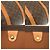 Borsa Boston Keepall 55 in tela Monogram Louis Vuitton Marrone - vista 9
