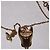 Collana Vivienne Westwood a forma di Corsetto D'oro - vista 2