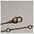 Collana Vivienne Westwood a forma di Corsetto D'oro - vista 8