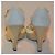 Sandali zeppa Tod's in vernice crema e scamosciato Multicolore - vista 3