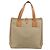 Céline Borsa a Spalla Celine Macadam in Pelle PVC Beige - vista 2