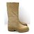 Botas Hermès Fiji Camel Mosaique em Couro Matelassado Camelo