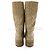 Botas Hermès Fiji Camel Mosaique em Couro Matelassado Camelo - vista 4