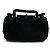 Chanel Mini Bowling Schultertasche aus Samt Schwarz - Ansicht 3