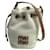 Borsa a secchiello Miu Miu beige/marrone