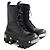 Balenciaga Stivali Bulldozer in pelle nera Nero - vista 3