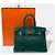 Hermès Borsa HERMES Birkin 30 in Pelle Verde - 103006 - vista 2
