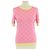 Gucci Pink/Yellow Strick GG Jacquard Tops