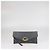 Fauré Le Page Clutch Parade de lona recubierta gris y cuero Faure Le Page