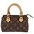 Borsa Nano Speedy in tela Monogram Louis Vuitton