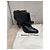 Stivaletti Manolo Blahnik in pelle nera Nero - vista 13