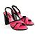 Louis Vuitton Rosa Leder-Absatzschuhe Pink - Ansicht 3