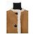 Soeur Brown leather sleeveless coat - view 2