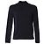 Navy Cashmere Polo von Giorgio Armani Schwarz