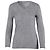 Grau Cashmere V-Ausschnitt Pullover von Brunello Cucinelli