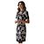 Schwarz / Optik Weiß rebrodierte Guipure-Kleid aus der Michael Kors Kollektion - Ansicht 5