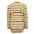 Chanel Vintage Beiger / Brauner Gestreifter Kaschmir-Cardigan - Ansicht 3