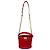 Borsa Bucket Boy in pelle di vitello trapuntata Chanel rossa / hardware dorato Rosso - vista 17