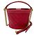 Borsa Bucket Boy in pelle di vitello trapuntata Chanel rossa / hardware dorato Rosso - vista 3