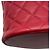 Borsa Bucket Boy in pelle di vitello trapuntata Chanel rossa / hardware dorato Rosso - vista 7