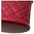 Borsa Bucket Boy in pelle di vitello trapuntata Chanel rossa / hardware dorato Rosso - vista 8