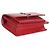 Cartera de cadena Monogram Sunset en piel de ternera roja con estampado de cocodrilo Saint Laurent - vista 7