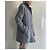 Autre Marque Parka o abrigo acolchado azul-gris con capucha en microfibra talla 38-40 - vista 12