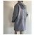 Autre Marque Parka o abrigo acolchado azul-gris con capucha en microfibra talla 38-40 - vista 13