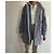 Autre Marque Parka o abrigo acolchado azul-gris con capucha en microfibra talla 38-40 - vista 16