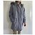 Autre Marque Parka o abrigo acolchado azul-gris con capucha en microfibra talla 38-40 - vista 18