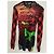 Jean Paul Gaultier Top Trasparente Multicolore a Quadri Rosso - vista 2