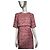 Sandro Tweed Minikleid rot Weiß - Ansicht 2