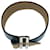Hermès Hermes Elan Swift Leather Bangle Silvery Blue  - view 4