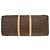 Borsa Boston Keepall 60 Monogram Louis Vuitton Marrone - vista 3