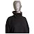Autre Marque Tuckernuck Piper Poncho Schwarz mit Lederbesatz Braun - Ansicht 5