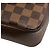 Trousse Pochette Damier Ebene Marrone Louis Vuitton - vista 7