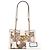 Borsa Gucci Brown Small GG Supreme Apple Heart Padlock Marrone Beige - vista 11