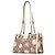 Borsa Gucci Brown Small GG Supreme Apple Heart Padlock Marrone Beige - vista 2