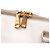Prada Graue Mittelgroße Bicolor Saffiano Lux Promenade Handtasche Braun - Ansicht 9
