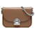 Borsa a tracolla Prada in vitello glacé marrone Arcade