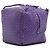 Bottega Veneta Cube Crossbody in Nappa Intrecciato Viola - vista 2