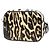 Burberry Brown Leopard Printed Leather Camera Bag - view 2