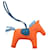 Hermès Hermes Rodeo MM Charm in Celeste Blue Red Orange  - view 2