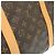 Borsa Boston Monogram Keepall Bandoulière 60 Louis Vuitton Marrone - vista 9